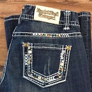 Rock and roll cowgirl jeans